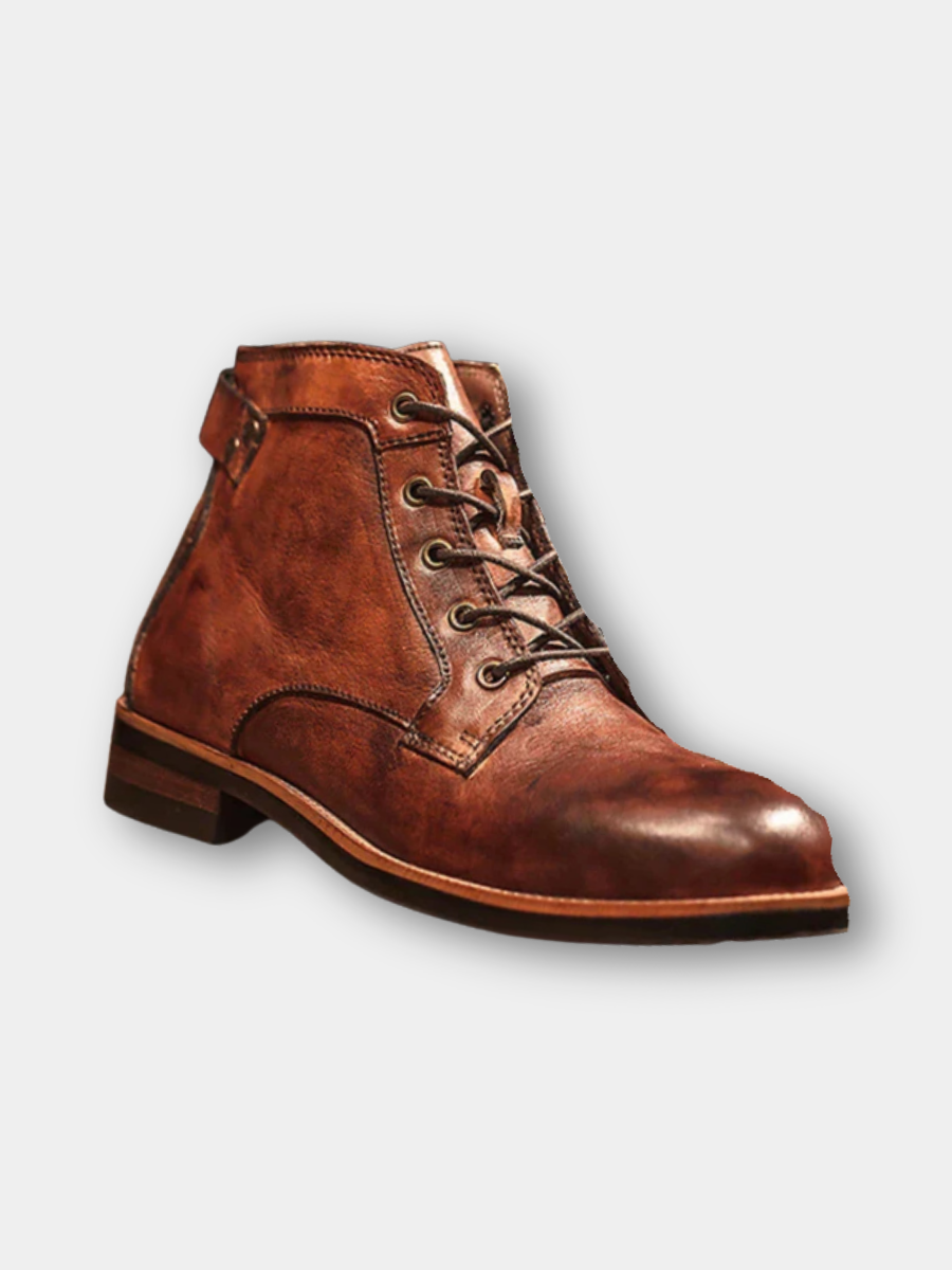 Smooth Leather Street Boots