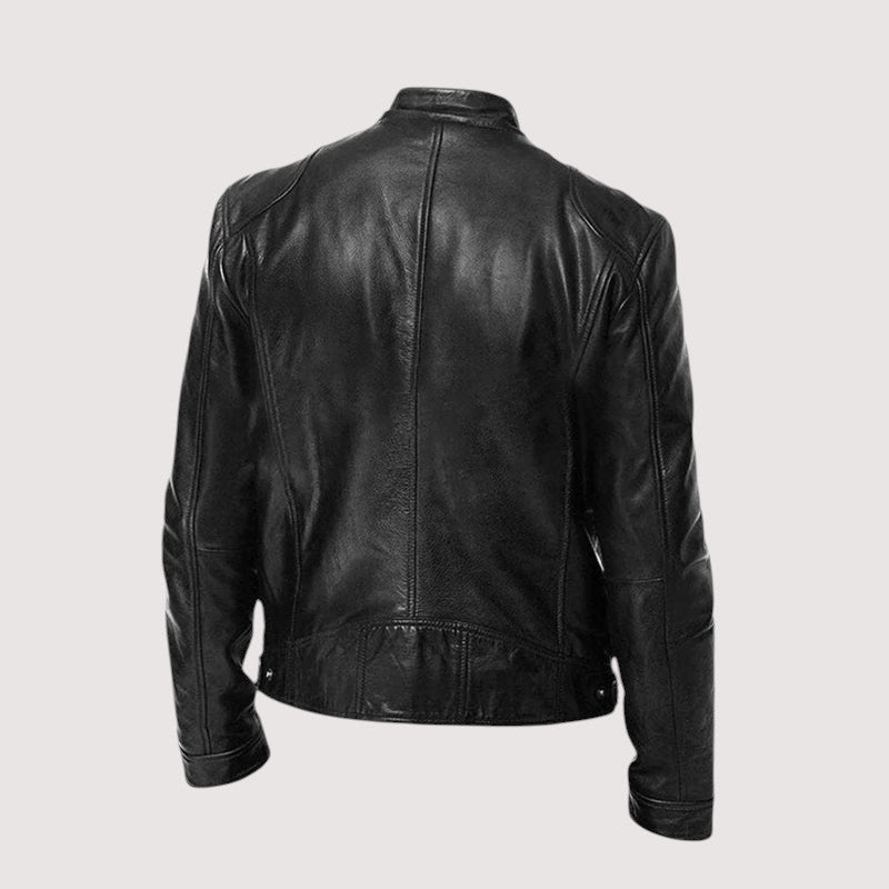 Tailored Genuine Leather Jacket