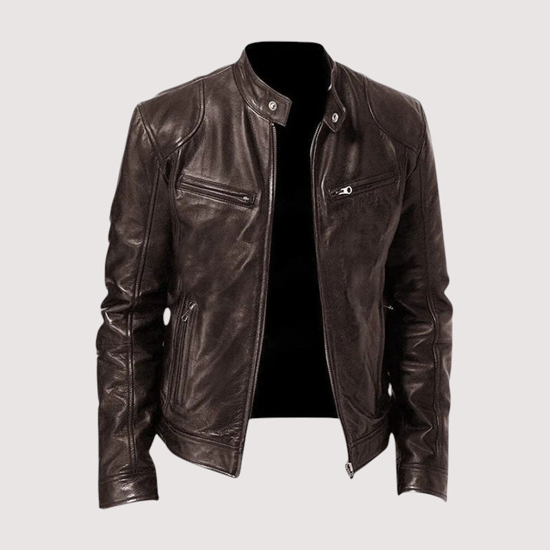 Tailored Genuine Leather Jacket
