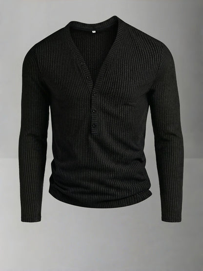 Enzo Button Knit