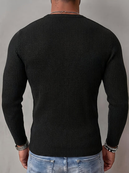 Enzo Button Knit
