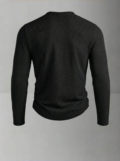 Enzo Button Knit