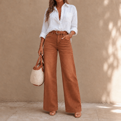 Longline Denim Look