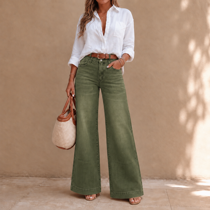 Longline Denim Look