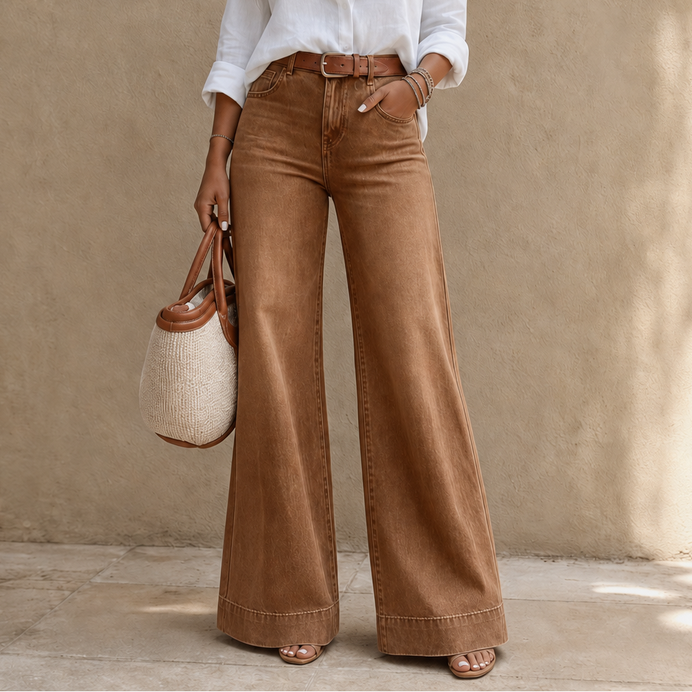 Longline Denim Look