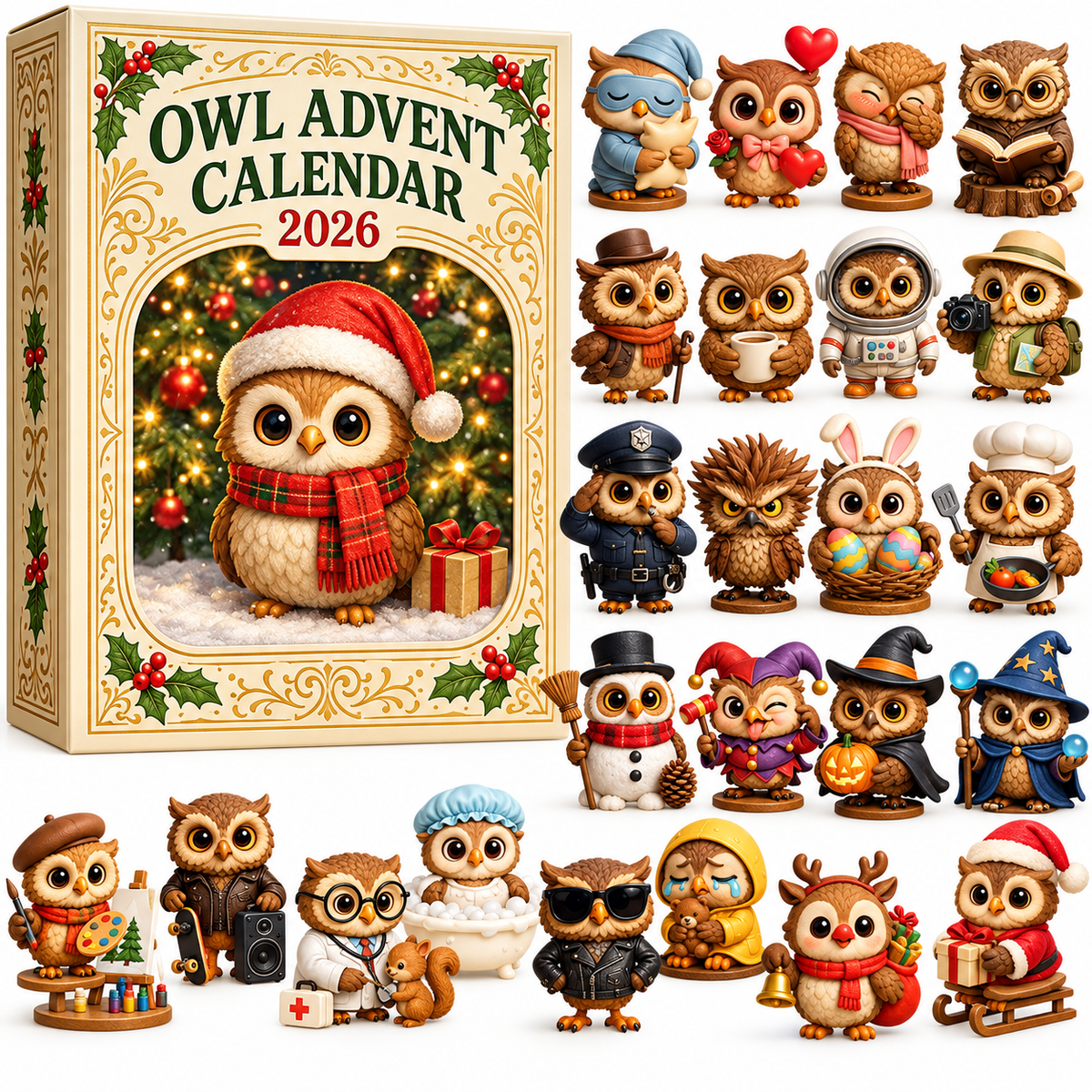 Owl Advent Calendar