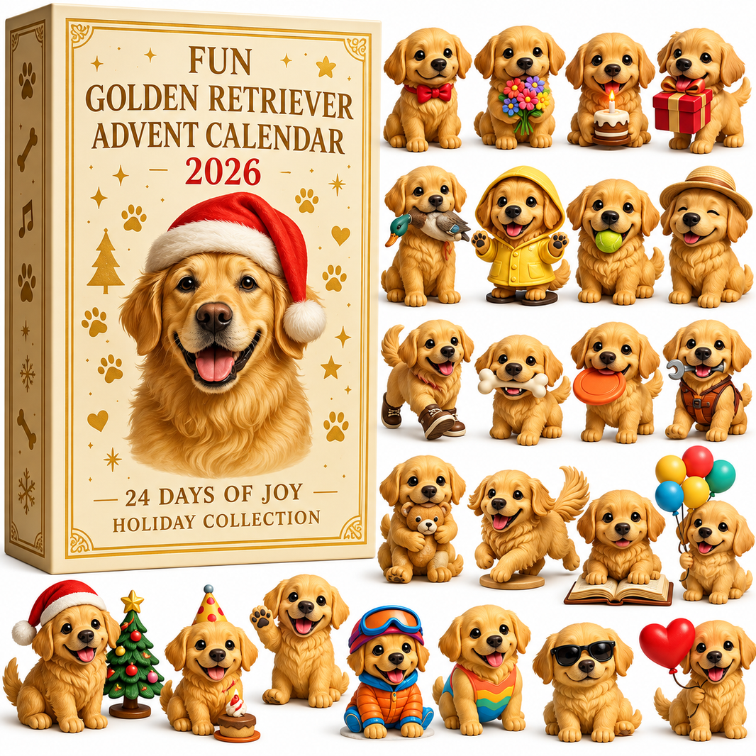 Golden Retriever Advent Calendar