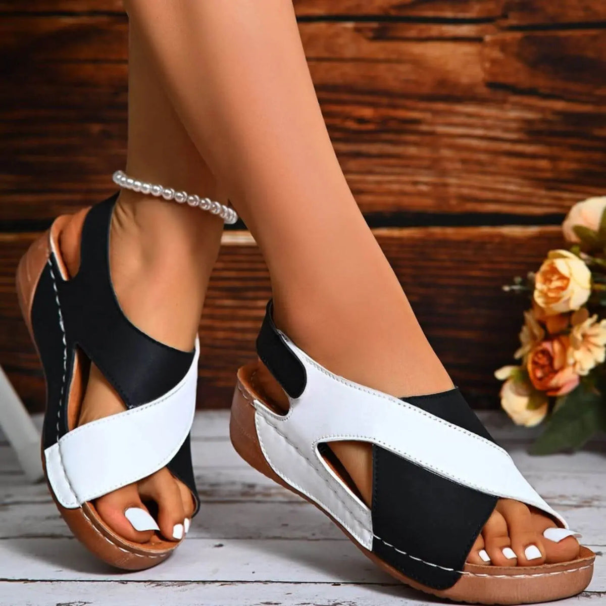 Nicole Comfort Open Toe Sandals