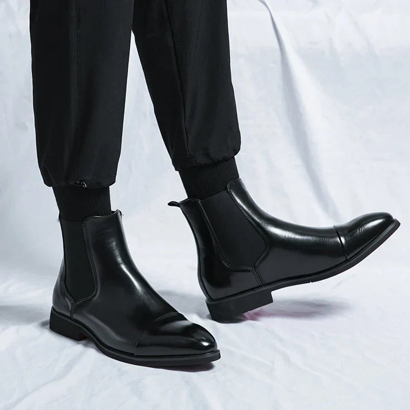 Full-Grain Leather Boots