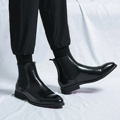 Full-Grain Leather Boots