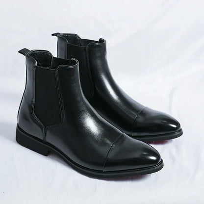 Full-Grain Leather Boots