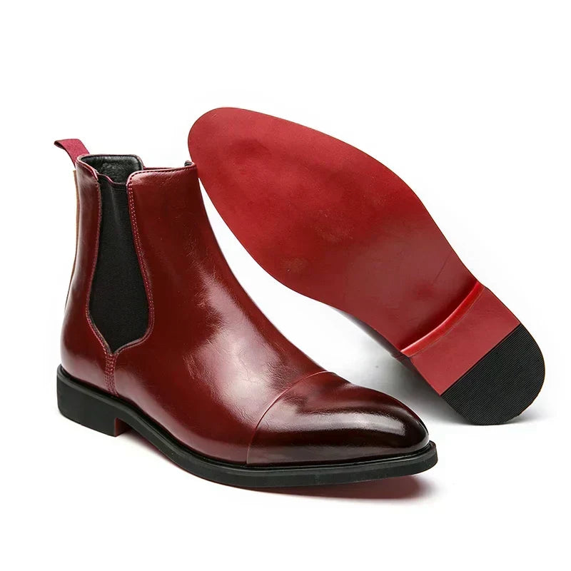 Full-Grain Leather Boots