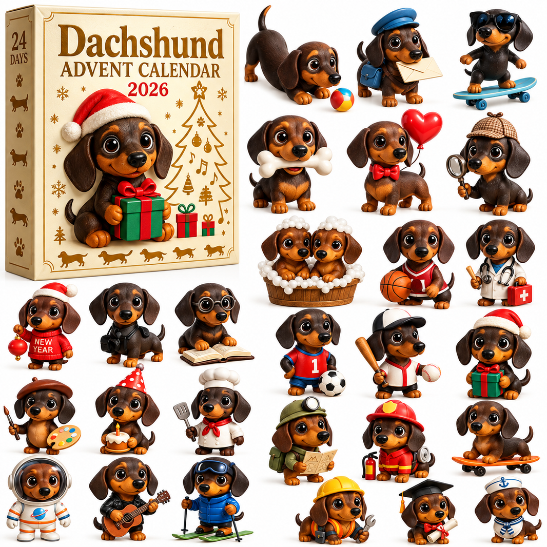 Dachshund Delight Advent Calendar