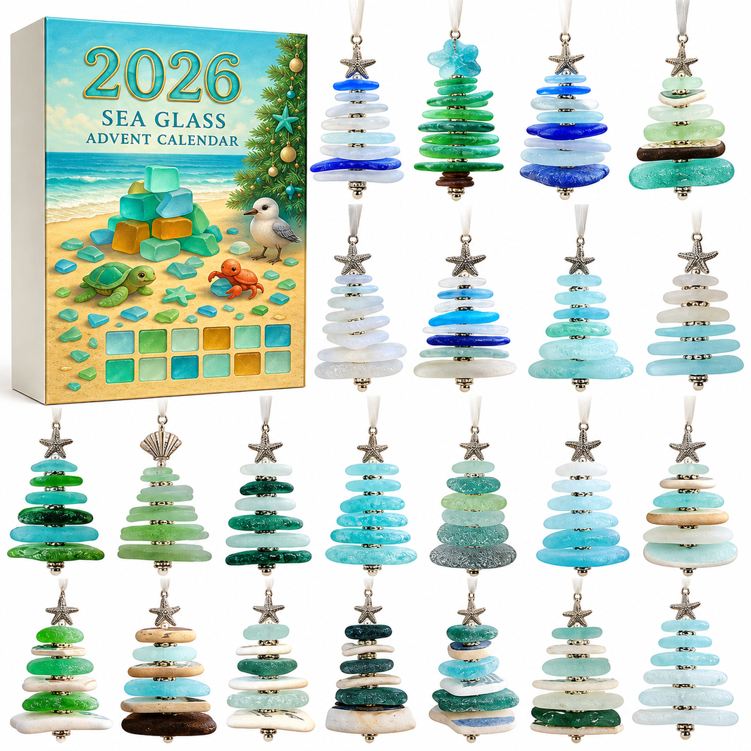 Sea Glass Tree Advent Calendar