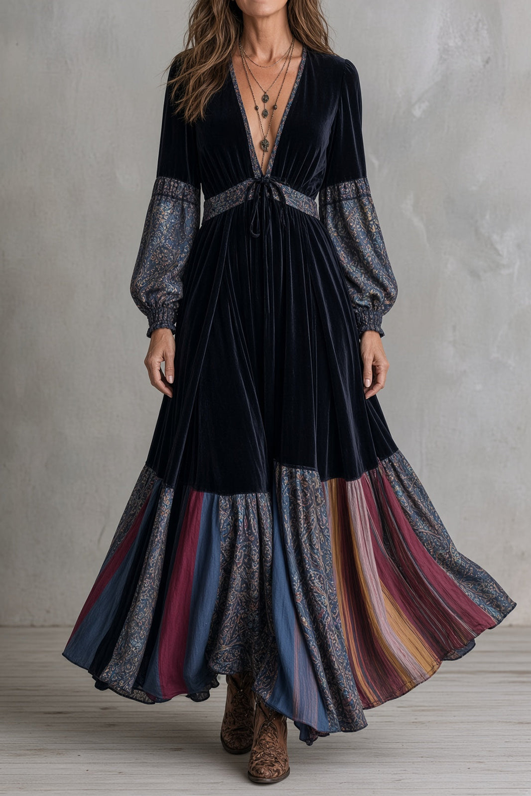 Sarah Velvet Dress