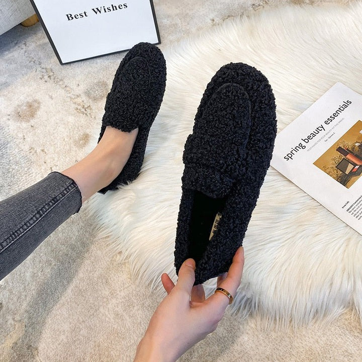 Women's Orthopedic Slippers Plush Fleece Lining