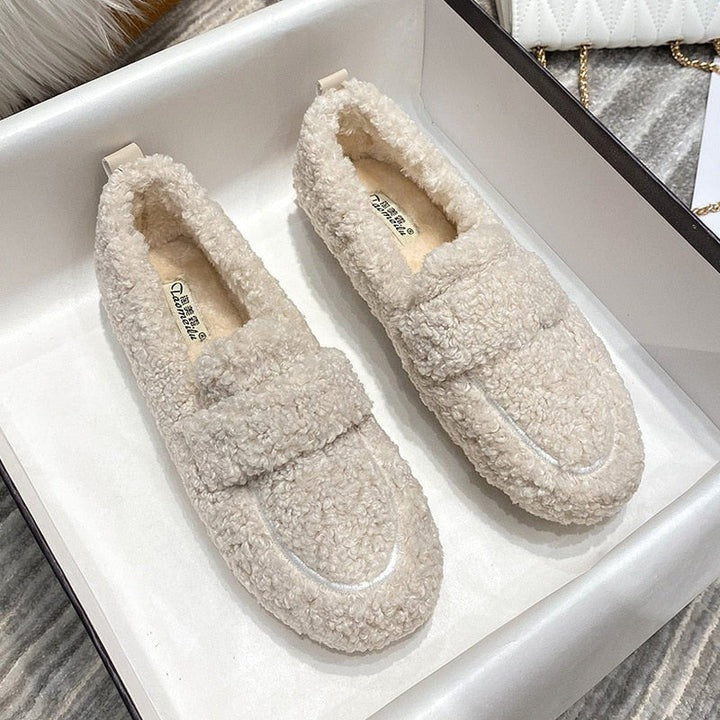 Women's Orthopedic Slippers Plush Fleece Lining
